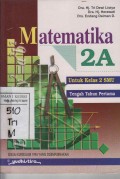 Matematika 2A Tengah Tahun Pertama