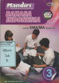 Bahasa Indonesia untuk SMA/MA Kelas XII