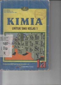 Kimia untuk SMU Kelas 1