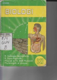Biologi untuk SMA/MA Kelas XI