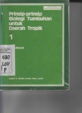 Prinsip-prinsip Biologi Tumbuhan untuk Daerah Tropik
