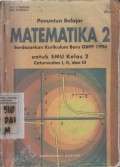 Penuntun Belajar Matematika 2