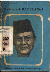 Dr.G.S.S.J. Ratulangi