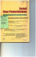 Jurnal Ilmu Pemerintahan