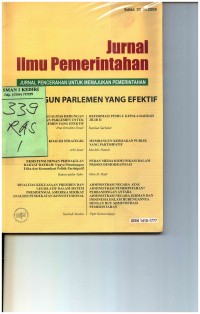 Jurnal Ilmu Pemerintahan