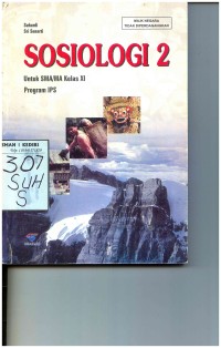 Sosiologi 2 untuk SMA/MA Kelas XI