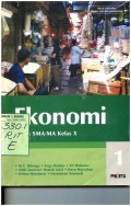 Ekonomi untuk SMA/MA Kelas X