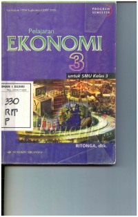 Pelajaran Ekonomi 3 untuk SMU Kelas 3