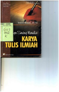 Karya Tulis Ilmiah