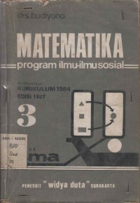 Matematika Program Ilmu-ilmu Sosial