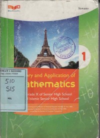 Theory and Application of Mathematics 1