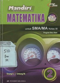 Matematika untuk SMA/MA Kelas XI Program Ilmu Alam