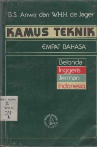 Kamus Teknik Empat Bahasa