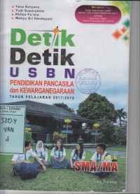 Detik-detik USBN Pendidikan Pancasila dan Kewarganegaraan Tahun pelajaran 2017-2018
