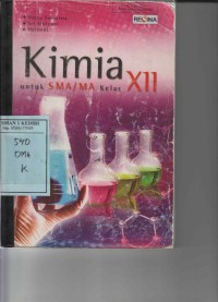 Kimia untuk SMA/MA Kelas XII