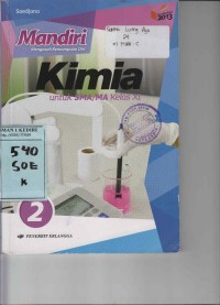 Kimia untuk SMA/MA Kelas XI