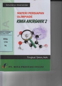 Materi Persiapan Olimpiade Kimia Anorganik 2