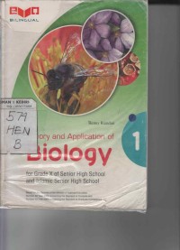 Theory and Application of Biology for Grade X