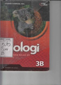 Biologi untuk SMA Kelas XII 3B