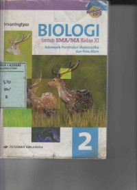 Biologi untuk SMA/MA Kelas XI
