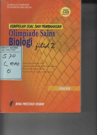 Olimpiade Sains Biologi Jilid 2