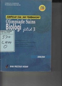 Olimpiade Sains Biologi Jilid 3
