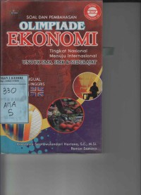 Soal dan Pembahasan Olimpiade Ekonomi Tingkat Nasional Menuju Internasional