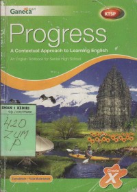 Progress: A Contextual Approach to Learning English Grade X