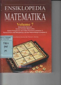 Ensiklopedia Matematika Volume 7