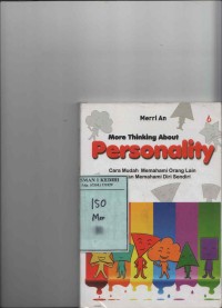 More Thinking About Personality