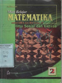Mari Belajar Matematika untuk SMA dan MA Kelas XI Ilmu sosial dan Bahasa