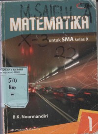 Matematika untuk SMA Kelas X