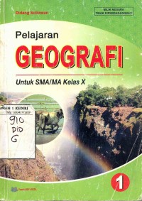 Pelajaran Geografi untuk SMA/MA Kelas X