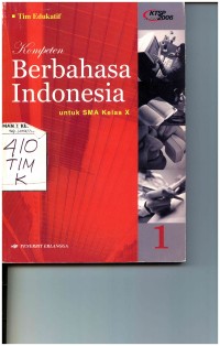 Kompeten Berbahasa Indonesia untuk SMA Kelas X