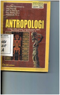 Antropologi untuk SMU Kelas 3 Kurikulum 1994