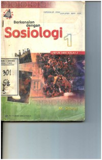 Berkenalan dengan Sosiologi 1 untuk SMU Kelas 2