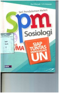 Seri Pedalaman Materi Sosiologi untuk SMA/MA