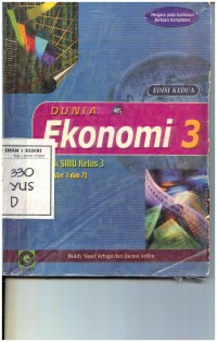 Dunia Ekonomi 3 Untuk SMU Kelas 3