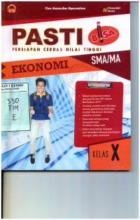 Pasti Bisa Ekonomi SMA/MA Kelas X