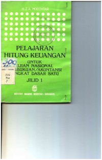 Pelajaran Hitung Keuangan