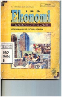 IPS Ekonomi untuk SLTP Kelas III