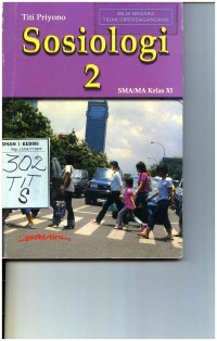 Sosiologi 2 untuk SMA/MA Kelas XI