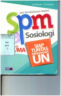 Seri Pedalaman Materi Sosiologi untuk SMA/MA