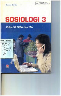 Sosiologi Kelas XII SMA dan MA